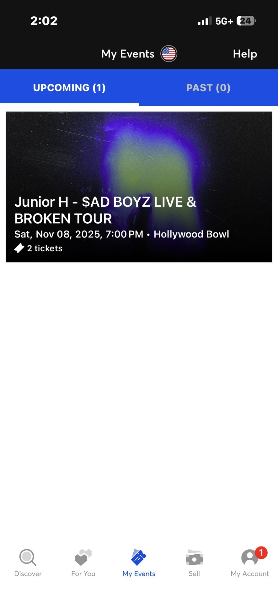 Junior H Tickets