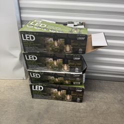 4 Boxes of Bistro Lights 