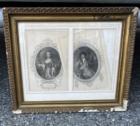 George & Martha Washington Portraits
