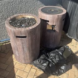 Two Barrel Fire Tables