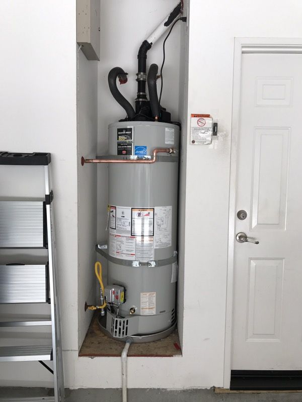 Bradford white power vent water heater 40 gallon for Sale in Chula