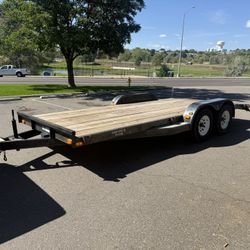 7X18 Tandem trailer