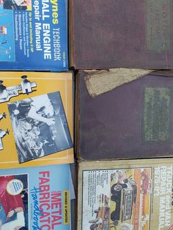 Vintage Auto Repair Manuals And Fabrication Books 