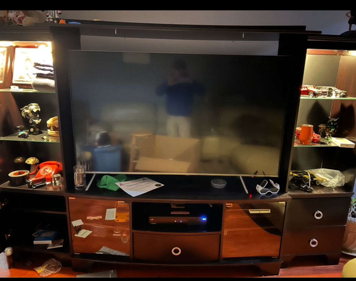 TV Stand With Light 100