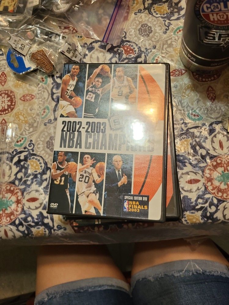 Nba Champions Spurs Dvd