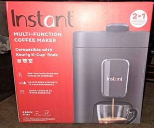 Instant Pot Instant Dual Pod Plus 3-in-1 Coffee Maker with