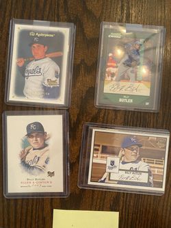 Billy Butler Rookie Card Lot 