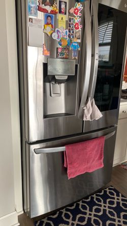 LG ThinQ Stainless Steel French Door Refrigerator