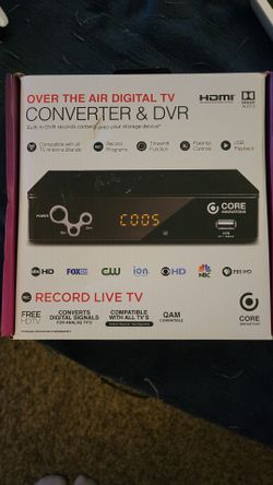 Core Innovations CTCB105 Over the Air Digital TV Converter & DVR Box