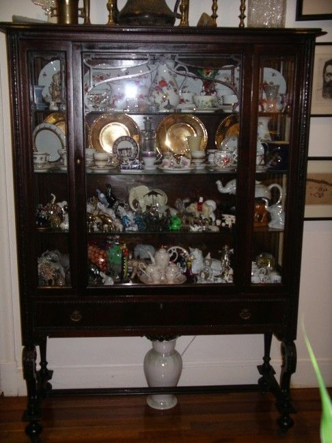 Beautiful Vintage Curio Cabinet