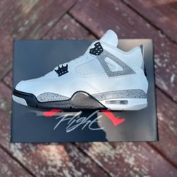 White Cement 4s BRAND NEW Size 8.5/9/9.5/12