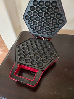 Bubble waffle maker