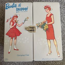 Vintage Barbie And Skipper Dolls And Accessories