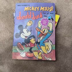 Walt Disney’s Mickey Mouse Donald Duck and All Their Pals Book 2057 Vintage