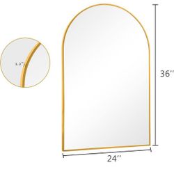 Beautiful Arch Wall Mirror 36"x24 "Full Lenght New In Box Pick Up In Pomona $40