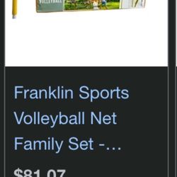 Franklin Volleyball Set 