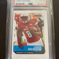 Lamar Jackson Sports Illustrated Card 