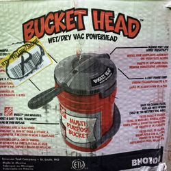 Bucket Head Wet/ Dry Vac Powerhead