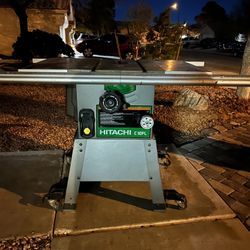 Hitachi Table Saw 10”