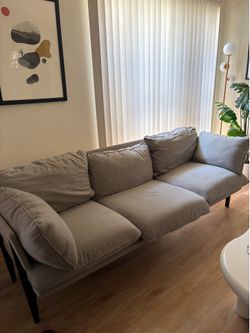 Floyd Sofa 1.0 in light gray - 3 seater couch