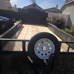 16ft X 6ft Double Axel Trailer 