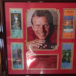 Collectible Joe Montana Custom Collage