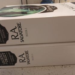 RA. SALVATORE 2 VOLUME SET 