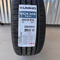 SET OF TIRES 205/55/16