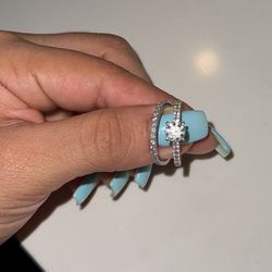 Wedding Band Set Ring 
