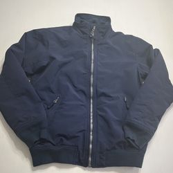 Men’s Fleece Lined Windbreaker Size S