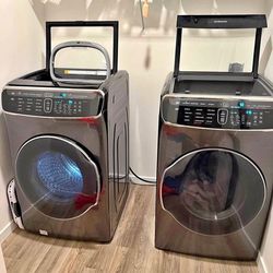 Samsung flex washer and dryer set