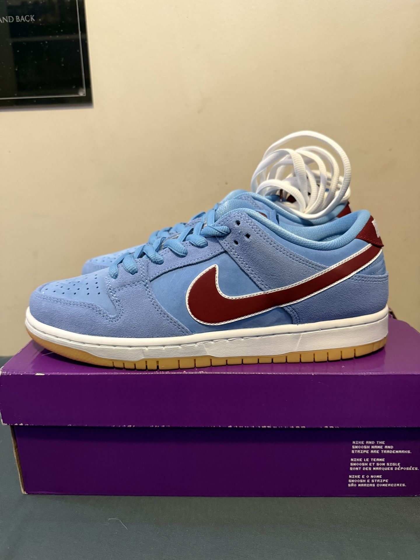Nike SB Dunk Low Philadelphia Phillies 9