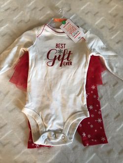 Christmas baby outfit