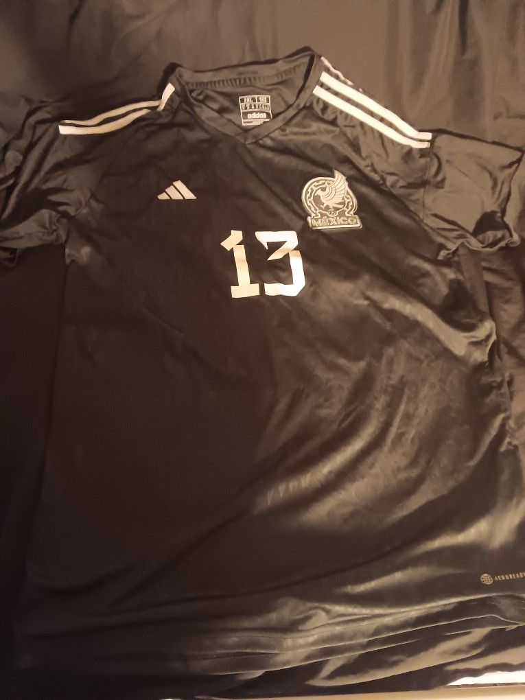 Guillermo Ochoa Black Mexico Soccer Football Jersey