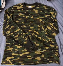 camo long sleeve heavyweight thermal by shaka wear