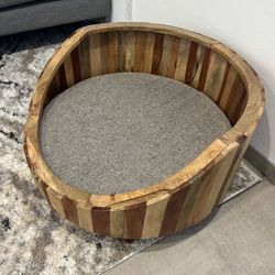 Dog Bed w/ Wood Frame 
