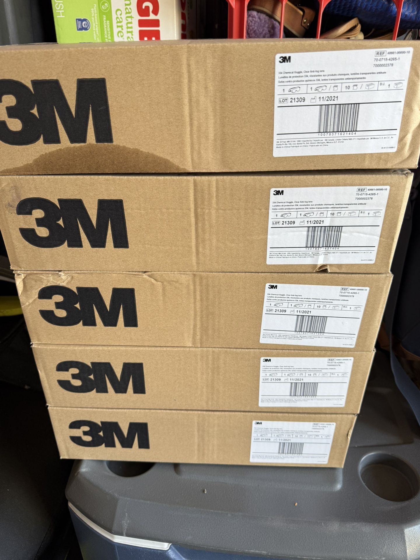 3M Chemical Goggles