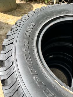 4 BFGoodrich All-Terrain T/A KO2 tires in LT265/70R16, Load Range D. Mud snow off-road overlanding tires