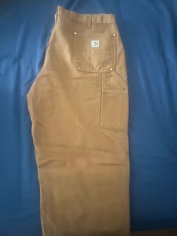 Carhartt double knee pants brown