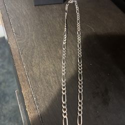 Morgan Jewelers Figaro Chain Silver 6mm 22inch