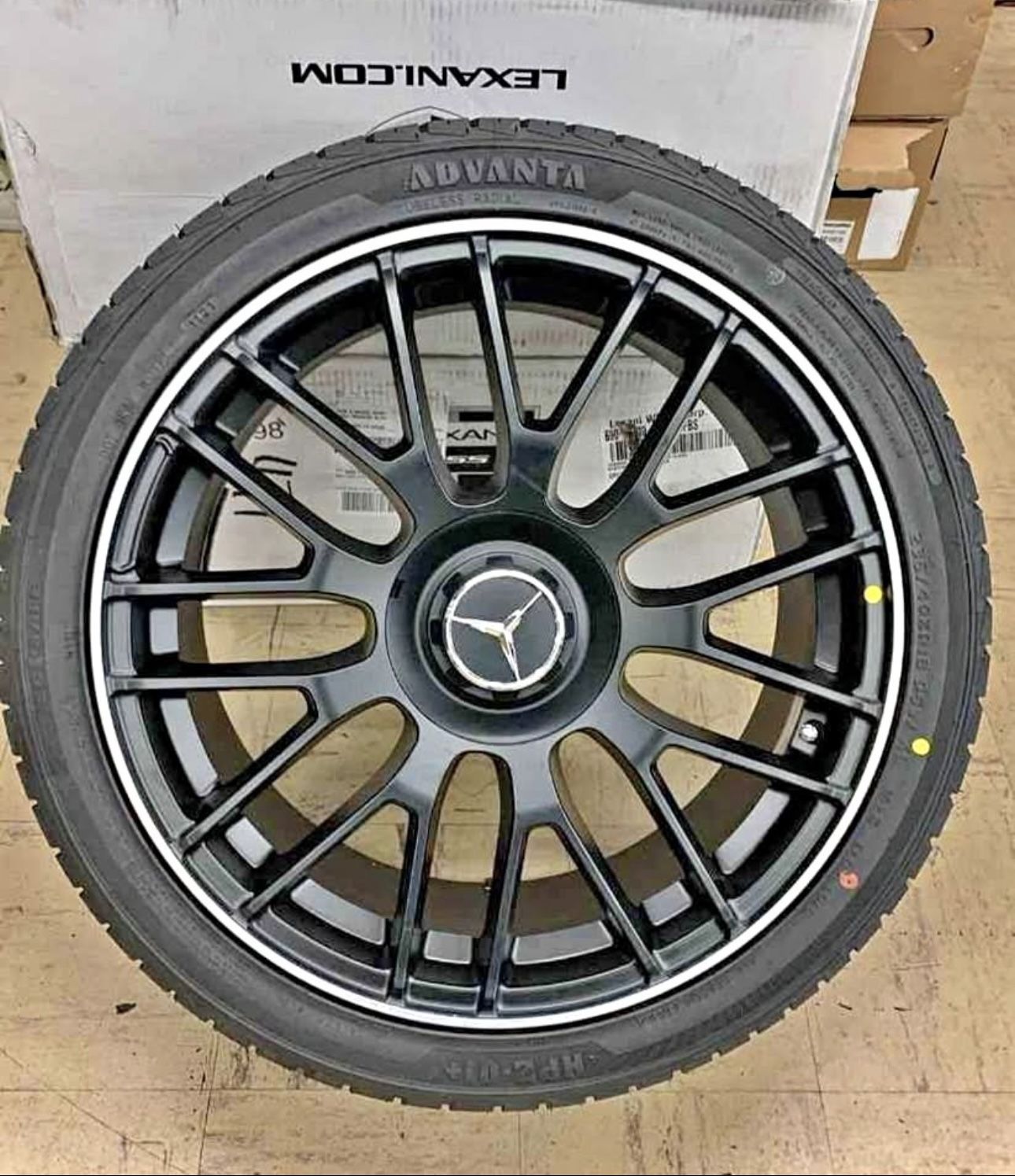 Mercedes 18" new amg style rims tires set cla c250 c300
