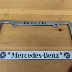 Metal Mercedes Benz Frame