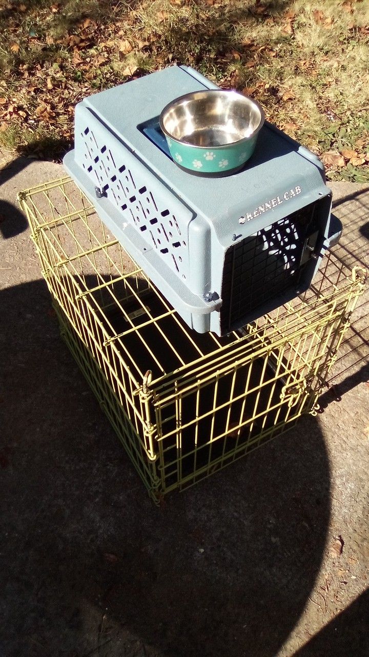 Dog Cage +Kennel 30.00