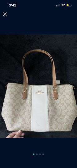 Coach Beige Tote bag purse