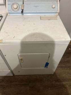 White Whirlpool Dryer