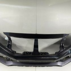 2019 2020 Honda Civic Sedan GREY COLOR Front Bumper Cover OEM