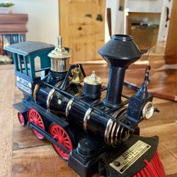 BEAM'S GRANT LOCOMOTIVE WHISKEY Bottle VINTAGE ONE-OWNER RARE 