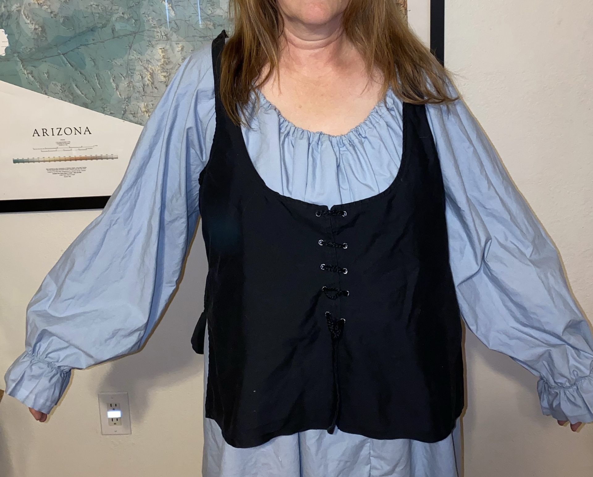 Plus Size Faux Corset