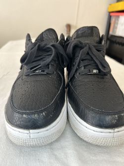 Black Nike ID Air force 1 size 9
