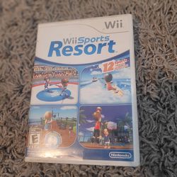 Wii SPORTS RESORT COMPLETE TESTED